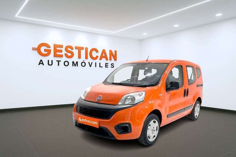 Naranja Usado 2018 Fiat Qubo Easy Monovolumen | 8990 € (Buen precio) - Imagen 1/4