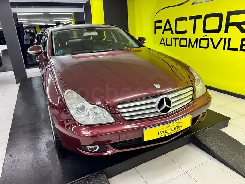 Usado Mercedes CLS350 292 CV (214 kW) 2009 Granate Coupe