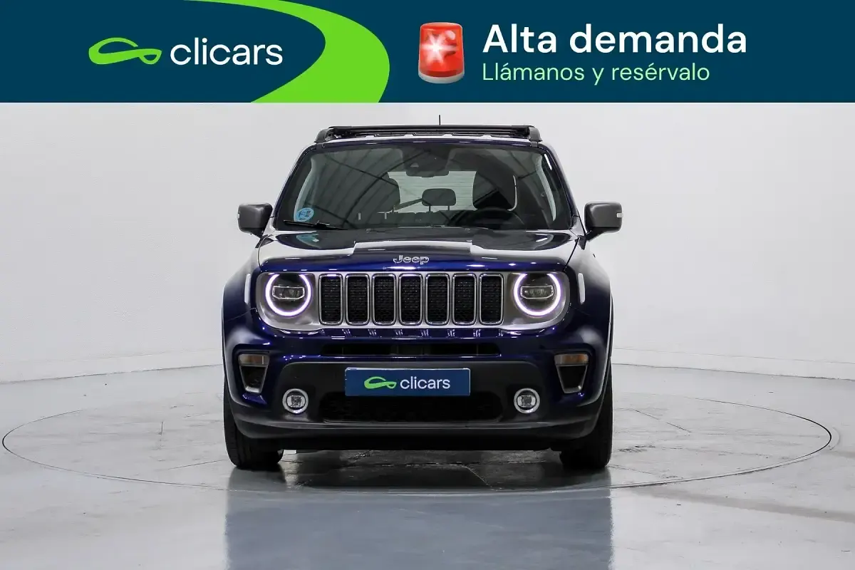 Usado Jeep Renegade Limited 130 CV (95 kW) 2022 Azul SUV