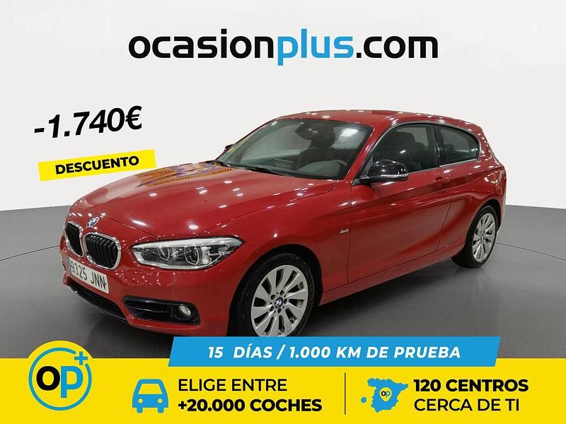 Rojo Usado 2016 BMW 118 Utilitario | 11.250 € (Buen precio) - Imagen 1/4