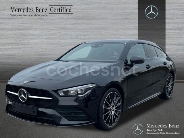 Negro Usado 2021 Mercedes CLA250e Shooting Brake Familiar | 33.900 € (Un poco caro) - Imagen 1/4