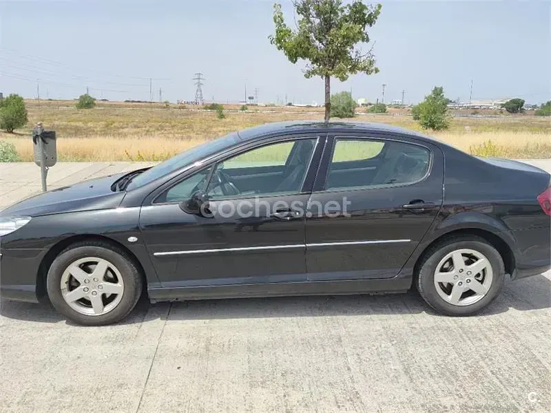 Usado Peugeot 407 110 CV (80 kW) 2006 Negro Berlina