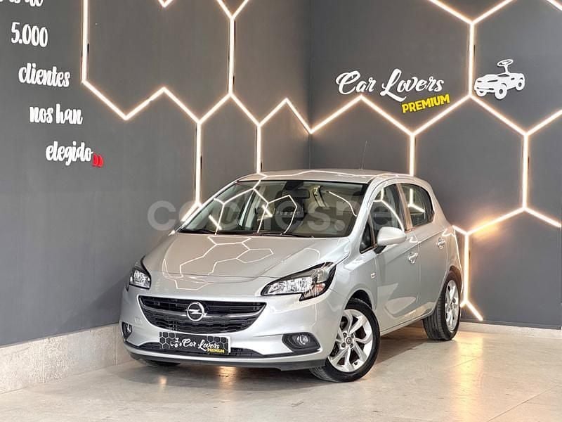 Gris / plata Usado 2017 Opel Corsa Selective Berlina | 8500 € (Super precio) - Imagen 1/4