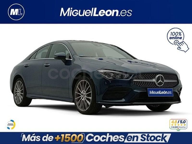 Usado Mercedes CLA250e 218 CV (160 kW) 2021 Azul Berlina