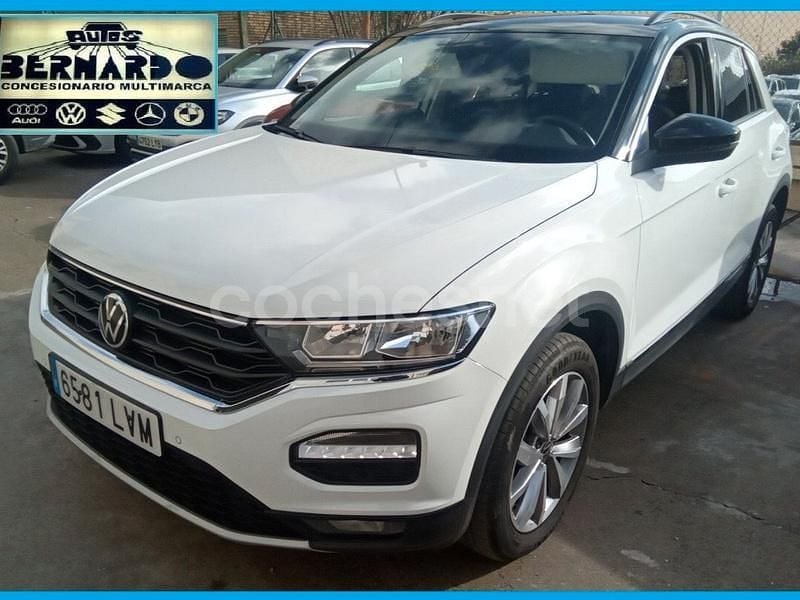 Blanco Usado 2021 VW T-Roc Advance SUV | 21.900 € (Precio justo) - Imagen 1/4