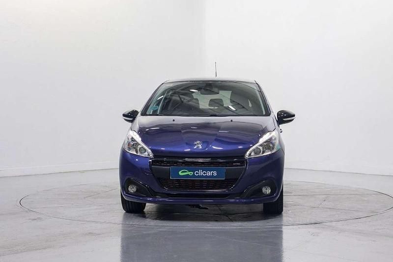 Usado Peugeot 208 GT-line 120 CV (88 kW) 2017 Azul Utilitario