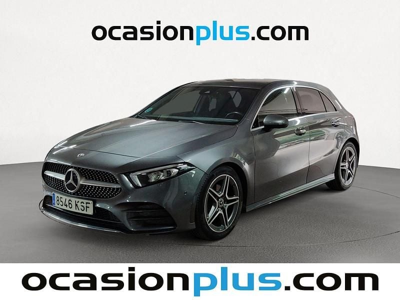 Gris Usado 2018 Mercedes A180 AMG Utilitario | 19.446 € (Precio justo) - Imagen 1/4