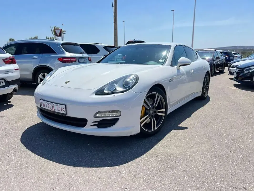 Usado Porsche Panamera 310 CV (228 kW) 2014 Blanco Berlina