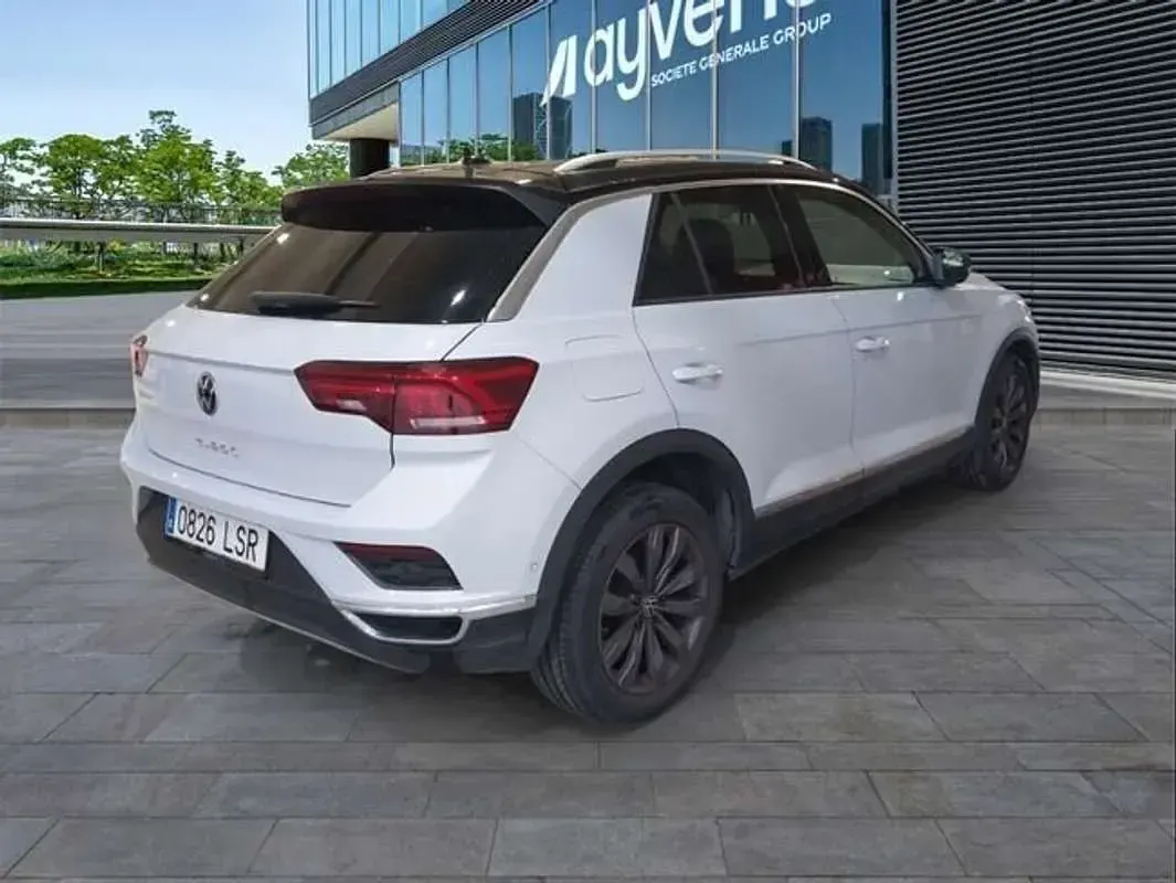Usado VW T-Roc Sport 150 CV (110 kW) 2021 Blanco SUV
