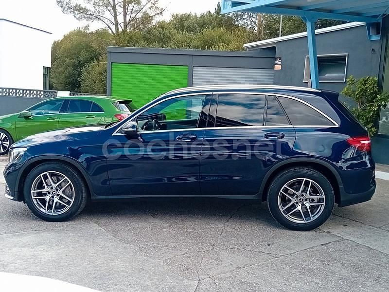 Usado Mercedes GLC220 170 CV (125 kW) 2017 Azul SUV