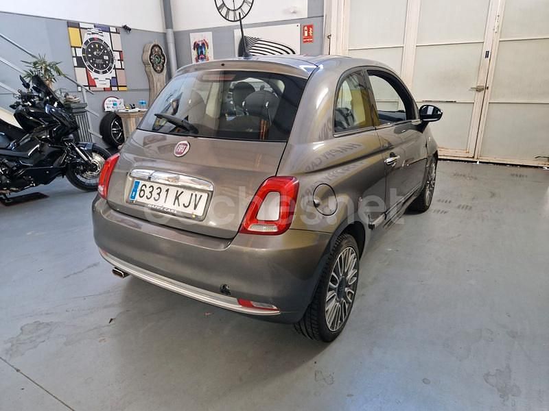 Usado Fiat 500 Lounge 69 CV (50 kW) 2018 Gris / plata Berlina