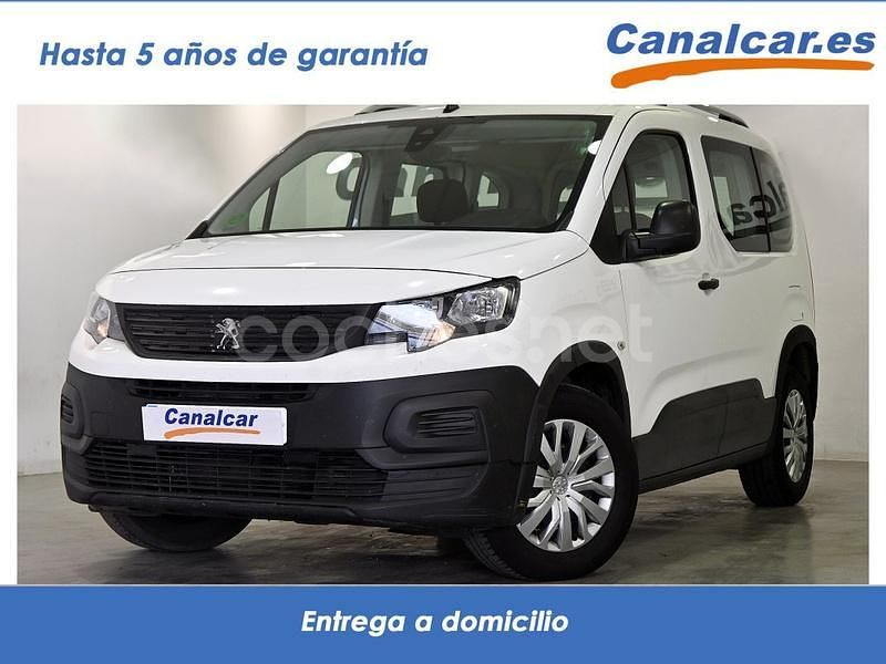 Blanco Usado 2019 Peugeot Rifter Access Monovolumen | 15.590 € (Precio justo) - Imagen 1/4