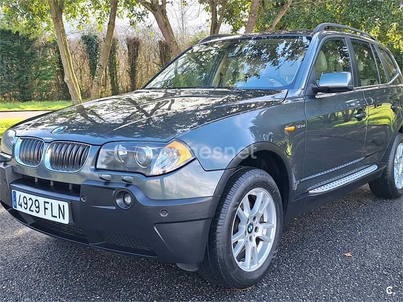 Usado BMW X3 218 CV (160 kW) 2007 Verde SUV