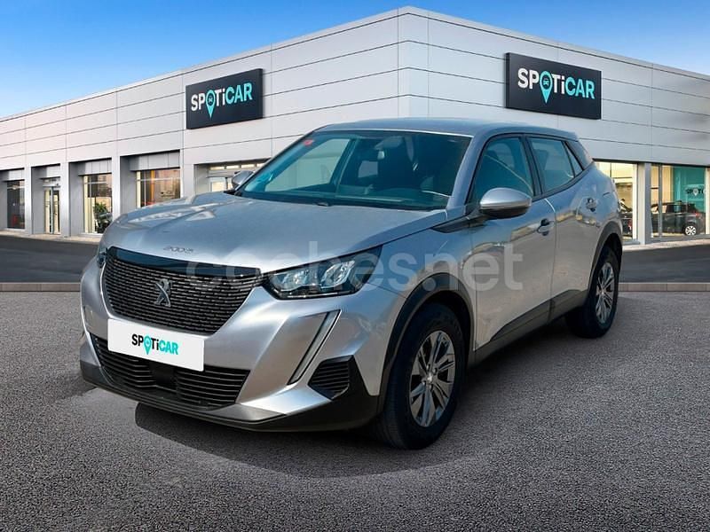 Gris Usado 2021 Peugeot 2008 Active SUV | 15.990 € (Precio justo) - Imagen 1/4