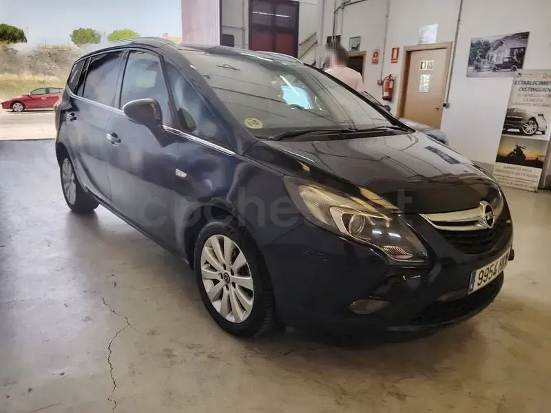Usado Opel Zafira Tourer Excellence 165 CV (121 kW) 2012 Azul Monovolumen