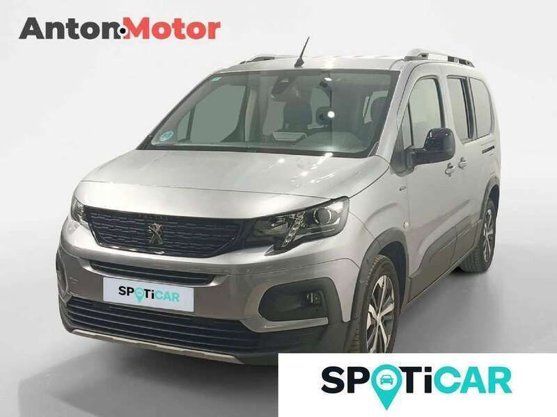 Gris Usado 2020 Peugeot Rifter GT-line Monovolumen | 21.900 € (Caro) - Imagen 1/4