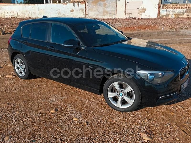 Usado BMW 116 136 CV (100 kW) 2015 Negro Utilitario