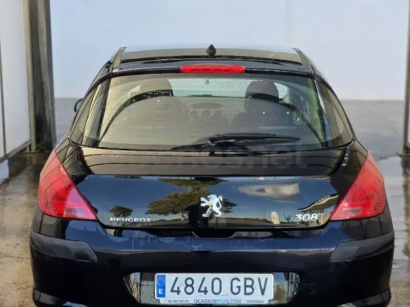 Usado Peugeot 308 Sport 120 CV (88 kW) 2008 Negro Berlina