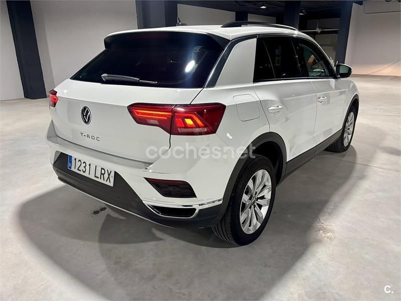 Usado VW T-Roc Advance 150 CV (110 kW) 2021 Blanco SUV