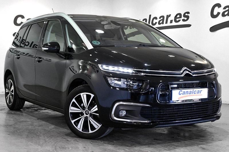 Usado Citroën Grand C4 Picasso Feel 130 CV (95 kW) 2016 Negro Monovolumen