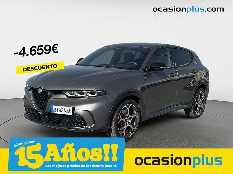 Gris Usado 2023 Alfa Romeo Tonale Veloce SUV | 30.990 € (Precio justo) - Imagen 1/4