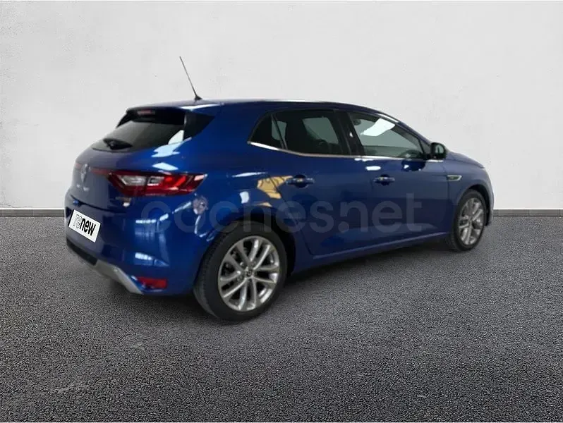 Usado Renault Mégane GT Line GT-Line 130 CV (95 kW) 2018 Azul Berlina