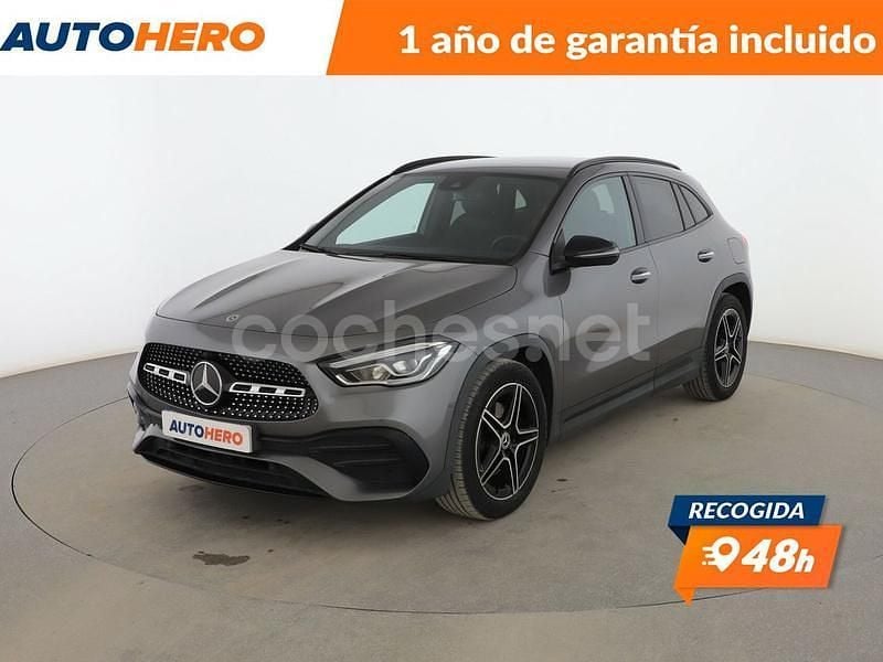 Gris Usado 2021 Mercedes GLA200 AMG line SUV | 33.299 € (Precio justo) - Imagen 1/3