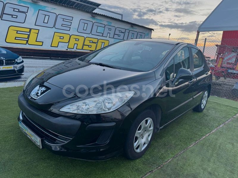 Negro Usado 2009 Peugeot 308 Berlina | 3499 € (Buen precio) - Imagen 1/4
