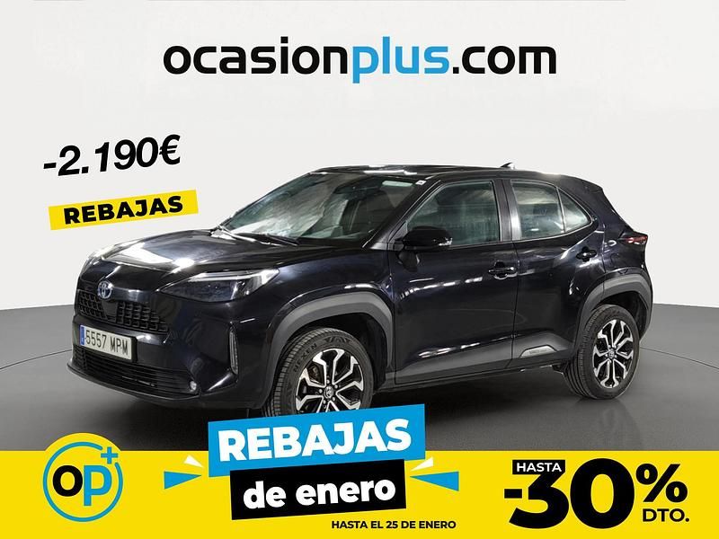 Negro Usado 2024 Toyota Yaris Hybrid Active Recogida | 24.090 € (Precio justo) - Imagen 1/4