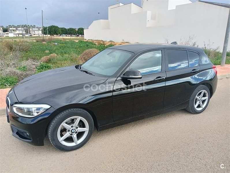 Usado BMW 116 116 CV (85 kW) 2019 Negro Utilitario