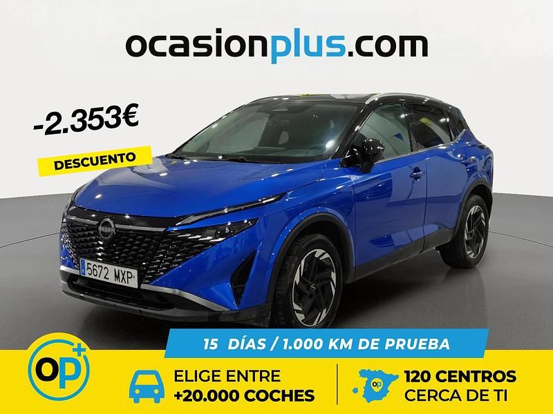 Azul Usado 2025 Nissan Qashqai N-Connecta SUV | 25.890 € (Precio justo) - Imagen 1/4