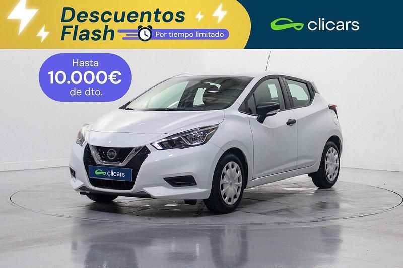 Usado Nissan Micra S 90 CV (66 kW) 2017 Blanco Utilitario