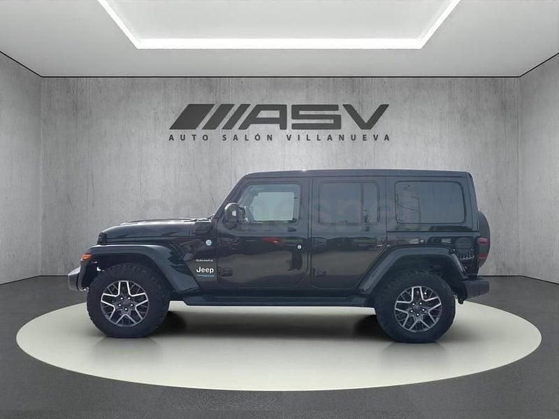 Usado Jeep Wrangler Sahara 381 CV (280 kW) 2022 Negro SUV