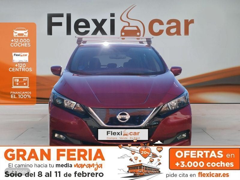Usado Nissan Leaf N-Connecta 110 kW (150 CV) 2018 Rojo Utilitario
