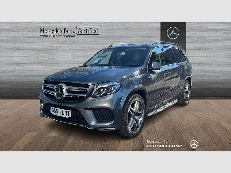 Gris Usado 2021 Mercedes GLS350 SUV | 55.000 € - Imagen 1/4