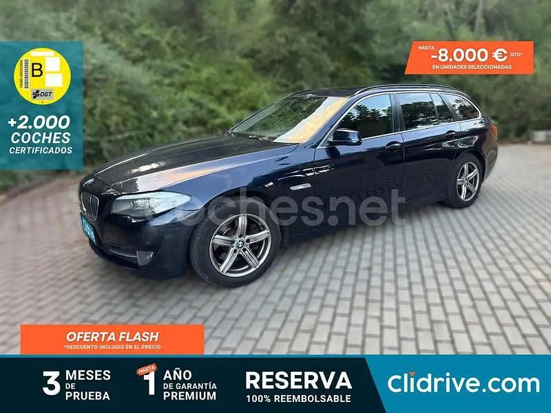 Negro Usado 2013 BMW 520 Familiar | 10.990 € (Precio justo) - Imagen 1/3