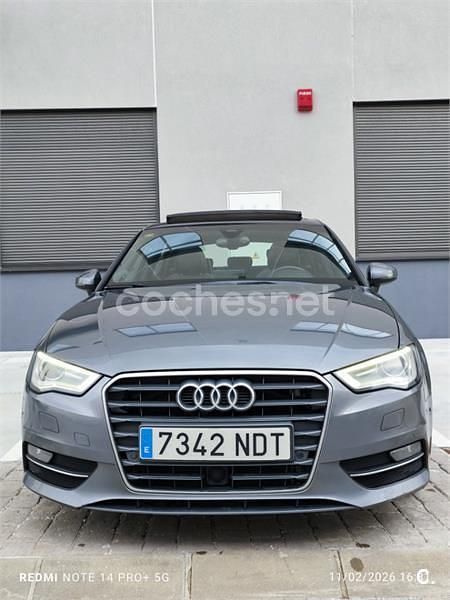 Usado Audi A3 Ambition 150 CV (110 kW) 2014 Gris / plata Berlina