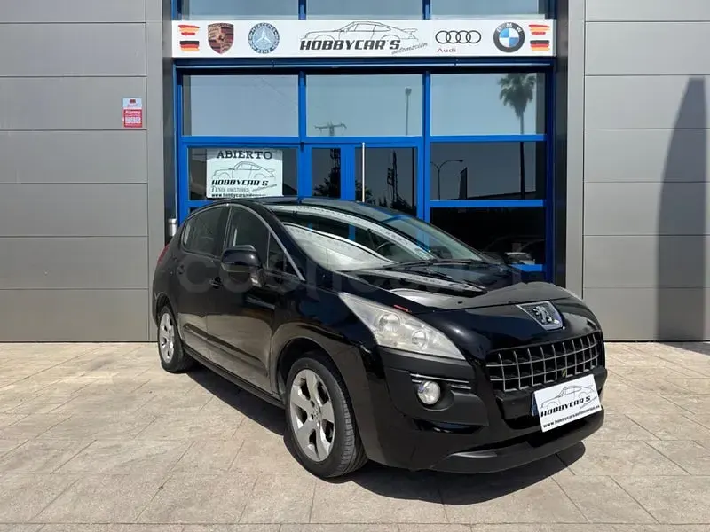 Usado Peugeot 3008 Access 112 CV (82 kW) 2011 Negro Familiar