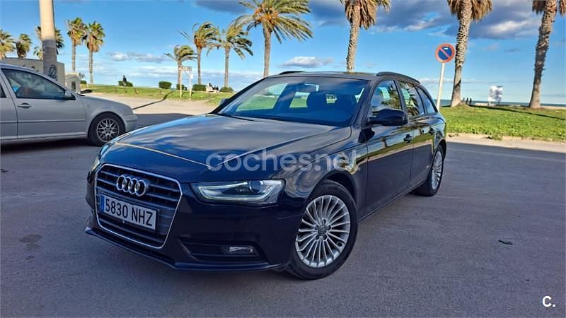 Usado Audi A4 150 CV (110 kW) 2014 Negro Familiar