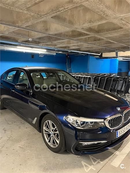 Usado BMW 520 190 CV (139 kW) 2017 Azul Berlina