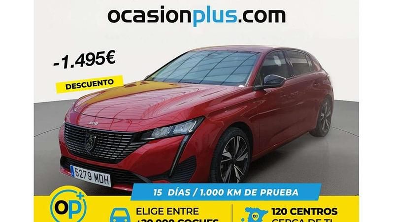 Usado Peugeot 308 Allure 131 CV (96 kW) 2023 Rojo Utilitario