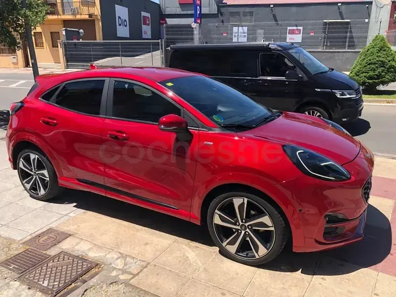 Usado Ford Puma ST-Line 125 CV (91 kW) 2021 Granate SUV
