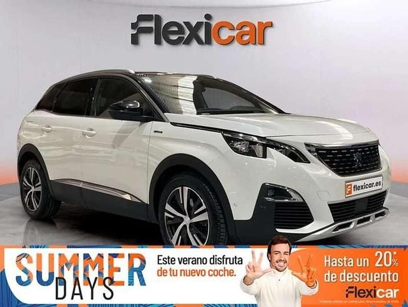 Blanco Usado 2018 Peugeot 3008 GT-line SUV | 19.390 € (Precio justo) - Imagen 1/4