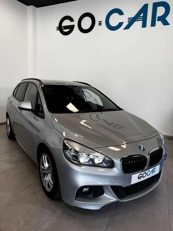 Gris Usado 2015 BMW 218 Active Tourer Monovolumen | 13.500 € (Un poco caro) - Imagen 1/4