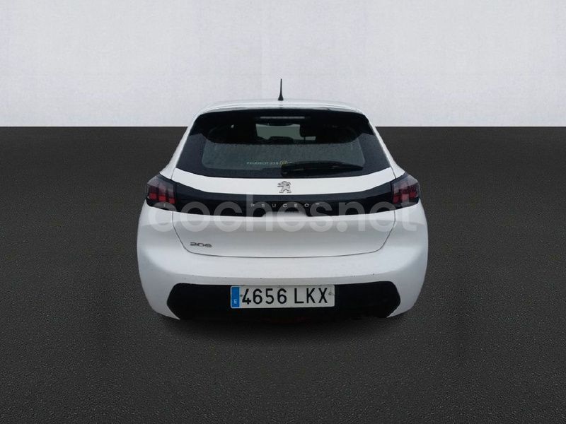 Usado Peugeot 208 Active 100 CV (73 kW) 2020 Blanco Utilitario