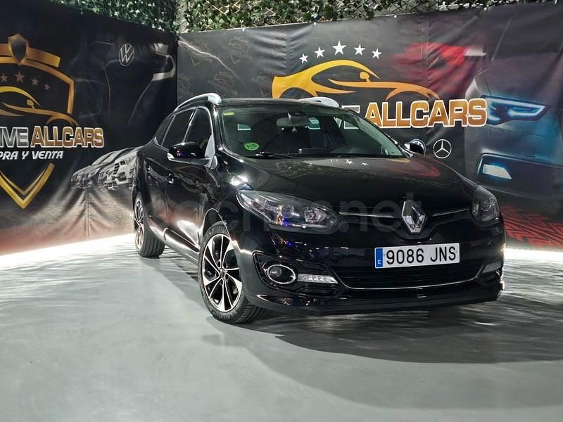 Usado Renault Mégane GrandTour Bose Edition 110 CV (80 kW) 2016 Negro Familiar