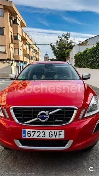 Usado Volvo XC60 R-Design 205 CV (150 kW) 2010 Rojo SUV