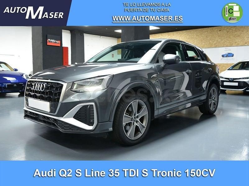 Usado Audi Q2 S-Line 150 CV (110 kW) 2022 Gris SUV