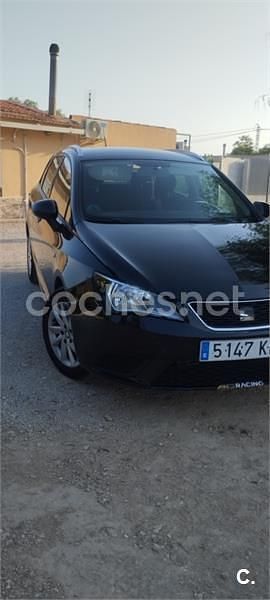 Negro Usado 2014 Seat Ibiza ST I-Tech Familiar | 6150 € (Precio justo) - Imagen 1/4