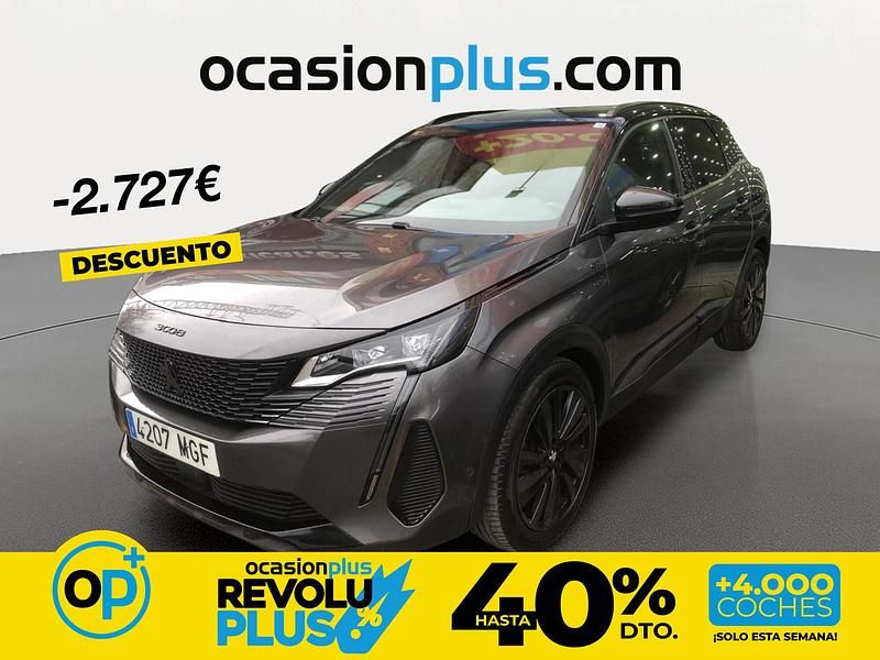 Usado Peugeot 3008 GT 130 CV (95 kW) 2023 Gris SUV